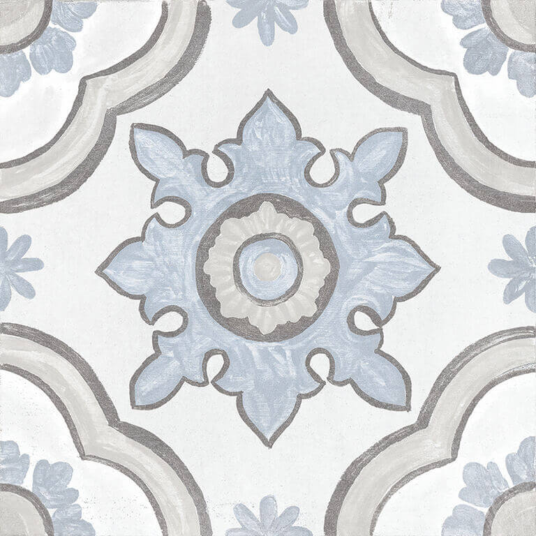 Cifre Adobe Basma Decor White Mate 20x20 ID 551825 - 1