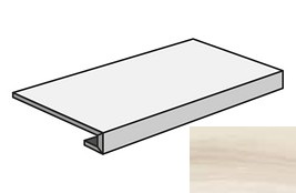 Vallelunga Tabula Bianco Gradino 33x90 ID 107175 - 1