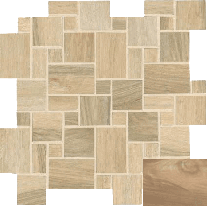 Vallelunga Tabula Mosaico Noce Modular 30x30 ID 107110 - 1