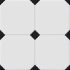 El Molino Betera Black-White Satin 33.3x33.3 ID 557489