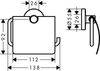 Держатель для туалетной бумаги Hansgrohe Logis