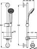 Душевой гарнитур Ideal Standard IdealRain - 4