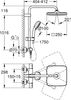 Душевая стойка Grohe Tempesta Cosmopolitan