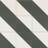 Mainzu Fired Middle Black Mate 20x20 ID 560371