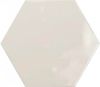 Hex Creme Glossy 15x17.3