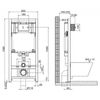 Готовый набор для WC BelBagno Sfera-R