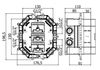 Скрытая часть для смесителя Paffoni Compact