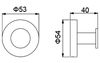 Крючок для ванной Timo Saona - 4