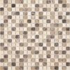 Плитка Мозаика LeeDo Pietrine 4 мм Pietra Mix 1 Mat, 30.5x30.5, под камень, коричневая, матовая - 1