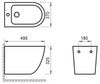 Биде подвесное Belbagno Sfera-R