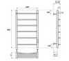 Полотенцесушитель электрический Point Афина
