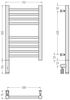 Полотенцесушитель электрический Сунержа Богема 3.0 прямая - 8