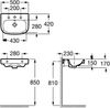 Раковина подвесная Roca Debba - 6