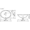 Раковина встраиваемая Ceramica Nova Element - 7