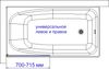 Шторка для ванны Diwo Коломна - 5