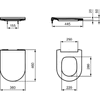 Сиденье Ideal Standard Blend Curve