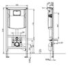 Система инсталляции для унитаза Villeroy & Boch ViConnect