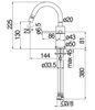 Смеситель для биде Nobili Velis - 2