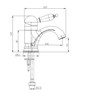 Смеситель для раковины Boheme Crystal - 4