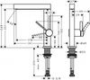 Смеситель для раковины Hansgrohe Finoris