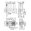 Смеситель для ванны с душем Fantini MYO - 2