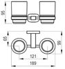 Стакан для ванной Ravak CR 220.00