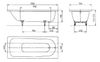 Стальная ванна Kaldewei Saniform Plus Star - 5