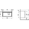 Тумба под раковину Laufen Kartell