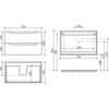 Тумба под раковину Sancos Libra Norma 2.0 - 6