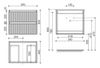 Тумба под раковину Sancos Snob T - 5