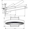 Верхний душ Hansgrohe Rainfinity 360 - 4